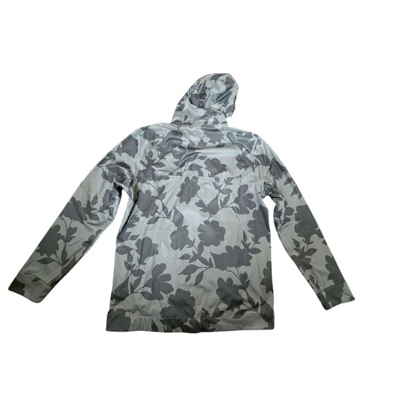 G/FORE Men Tonal Floral Weather Resistant Repeller Jacket Charcoal M NWOT - Picture 2 of 9